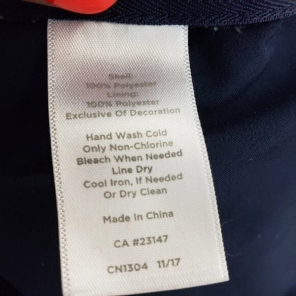 ☀ RSVP by Talbots Blue Eyelet Pullover Top Sz Sp - Picture 6 of 8